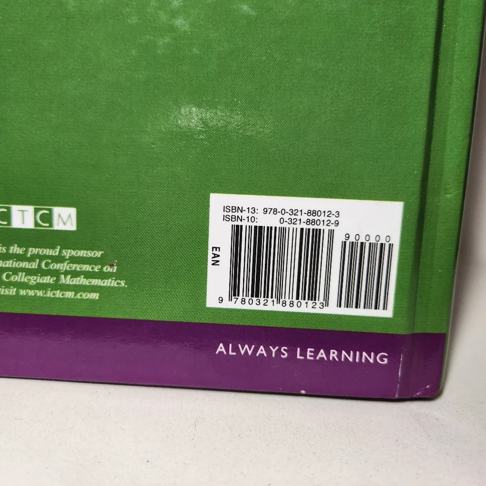 Intermediate Algebra 3rd Edition Hardcover textbook 9780321880123 book